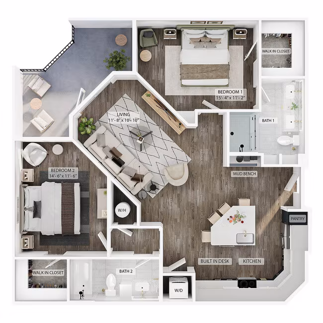 Unit 218 218 floor plan